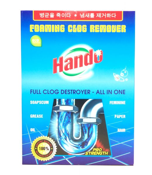 Hộp bột thông tắc cống xuất khẩu Hando 100Gr