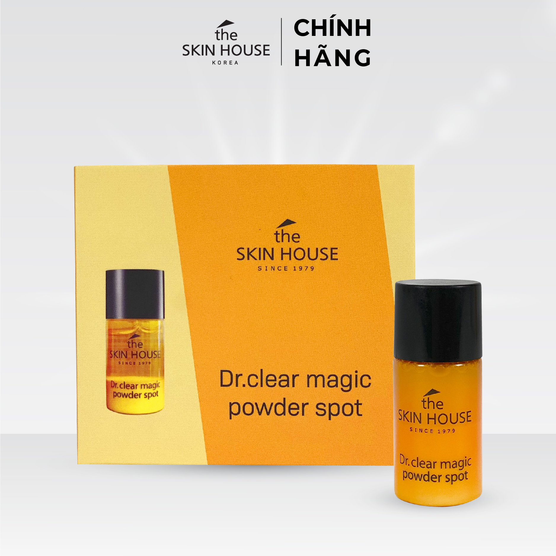 TS14 Bột chấm giảm mụn nhanh - Dr. Clear Magic Powder Spot 7ml - The Skin House
