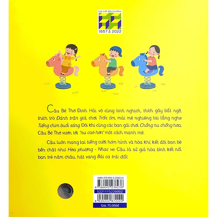 Sách Thơ Hay Viết Cho Thiếu Nhi: Bài Ca Trái Đất