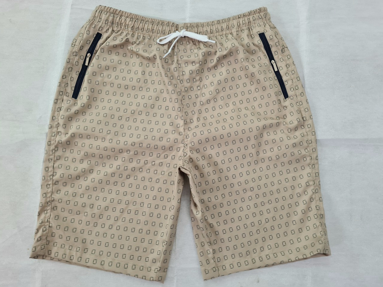 Quần lửng nam lưng thun nắp túi zipper - SHORTS2Z