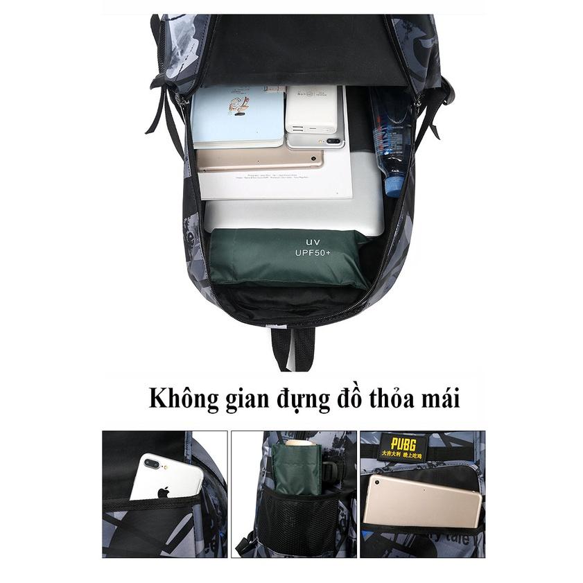 Balo nam nữ thời trang đi học giá rẻ học sinh nhiều ngăn tiện lợi với ngăn đựng laptop phong cách hàn quốc