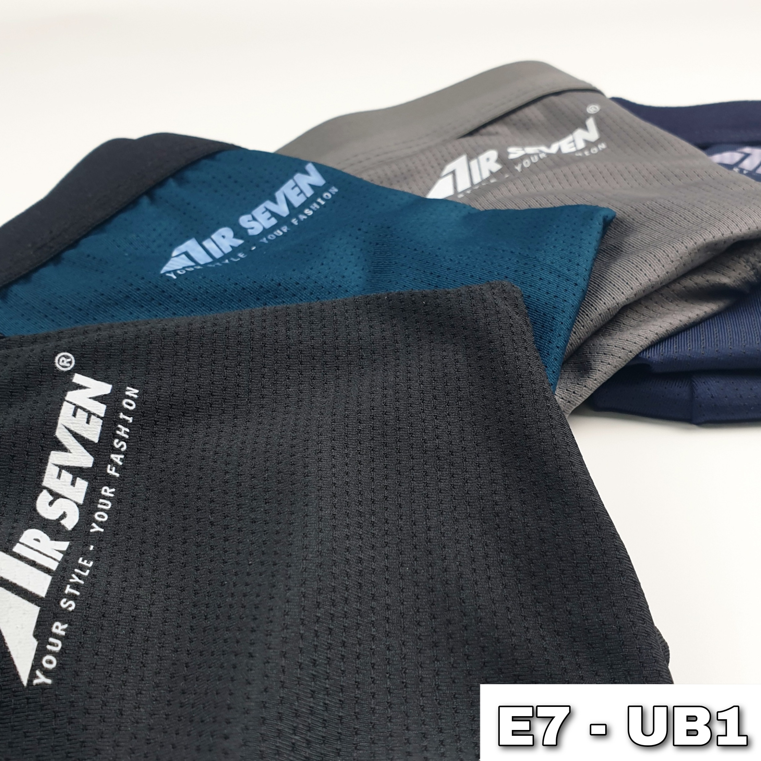 Quần lót nam Boxer UB1 co giãn 4 chiều, lưng thun nhỏ, công nghệ thoáng khí - màu Đen