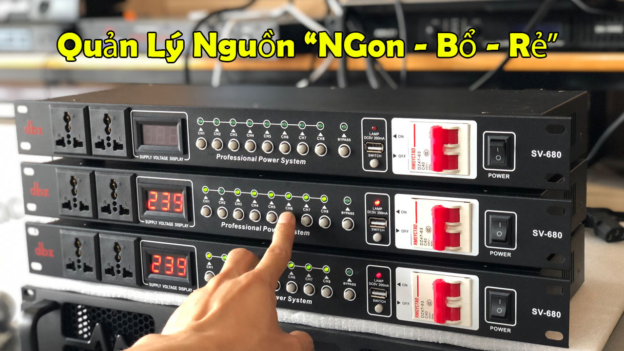 Quản Lý Nguồn DBX H750