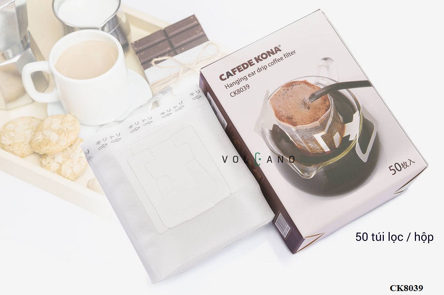 Túi giấy lọc phin cà phê giấy của Nhật Bản CAFE DE KONA