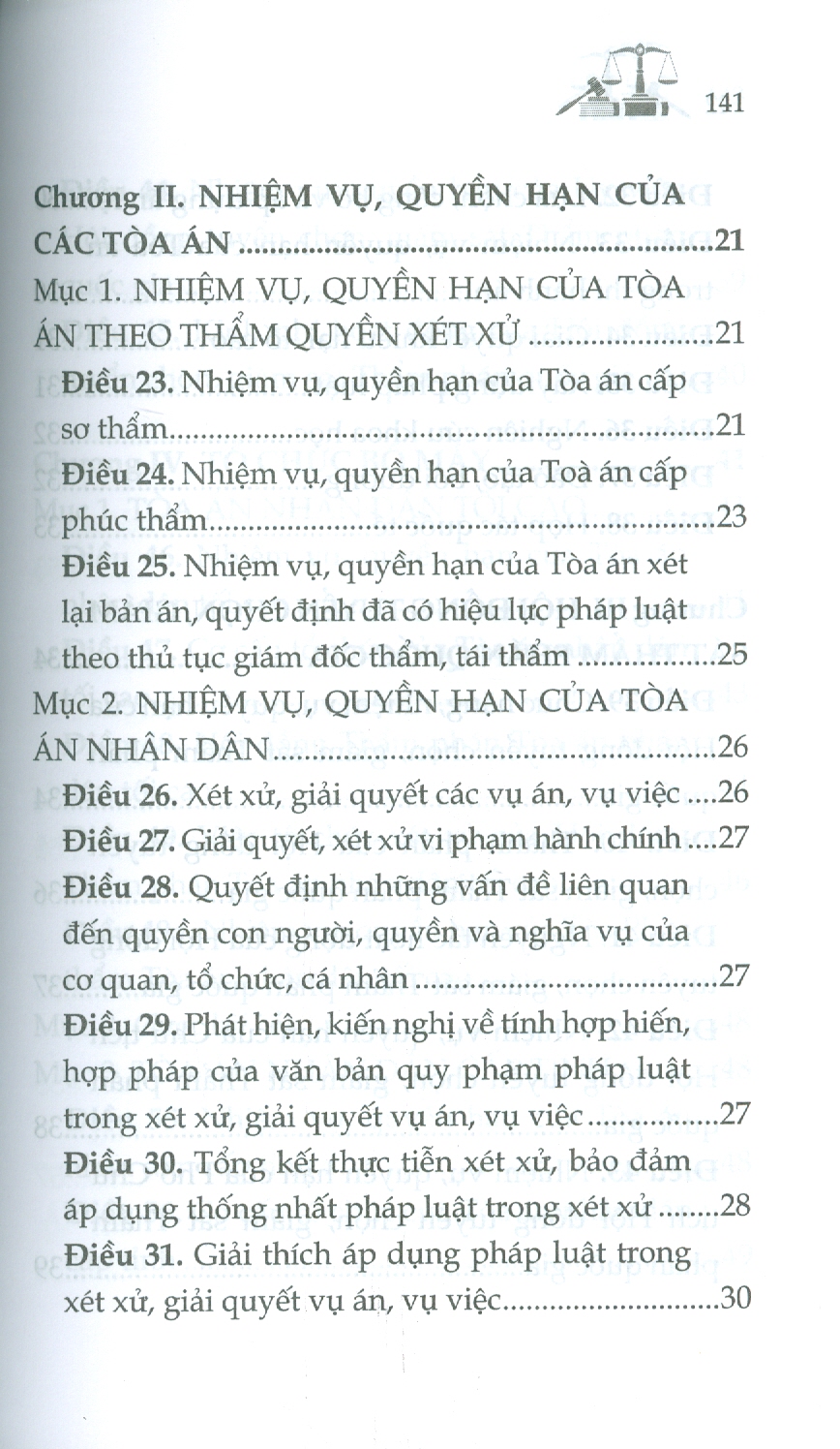 Luật Tổ Chức Toà Án Nhân Dân Năm 2024 (Sửa Đổi, Bổ Sung Năm 2025)
