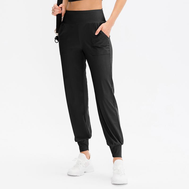 Lưng Cao, Dài Thấm Hút Mồ Hôi Cho Đường Chạy Quần Tập Luyện Thon Gọn Quần Jogger Quần Tập Yoga Quần Âu