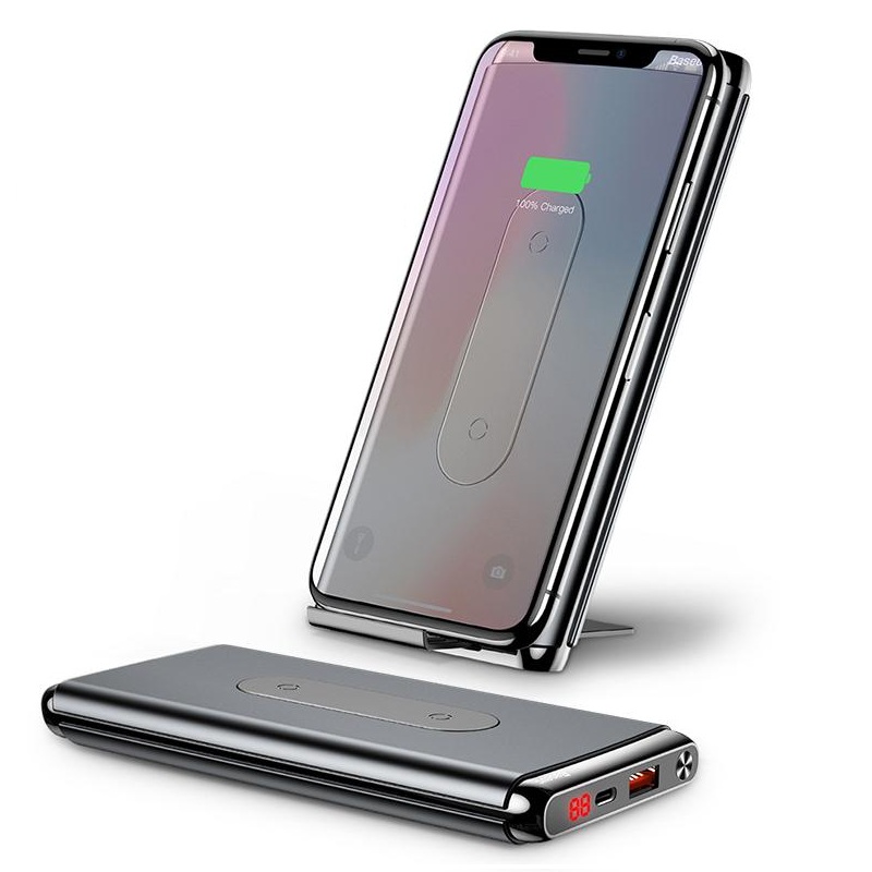 Sạc không dây Baseus Dual Coil LV315 10000mAh