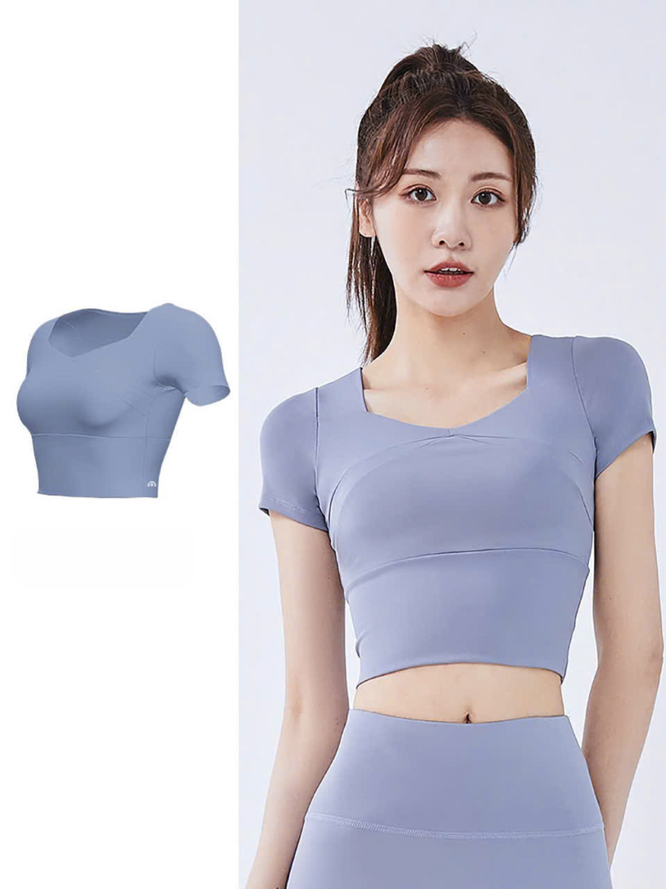 [KoSuyTu] ÁO CROPTOP TẬP YOGA – GYM TÍCH HỢP ÁO NGỰC