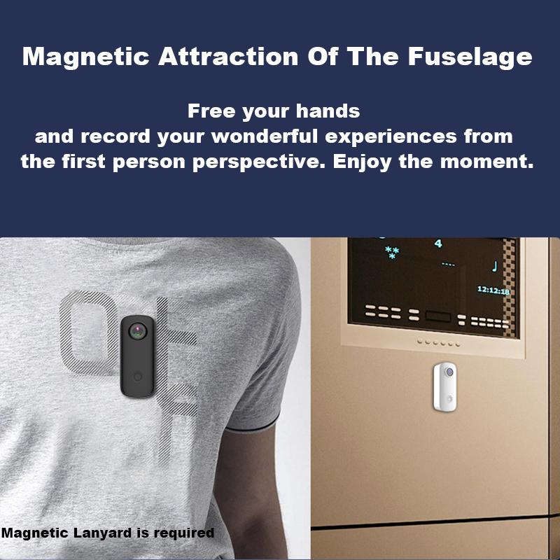 SJCAM C100 Plus Camera hành động Máy bay xe máy Mũ bảo hiểm xe đạp DV Chụp chống lắc lư trượt nước Vlog Vlog Thumb Sport Cam