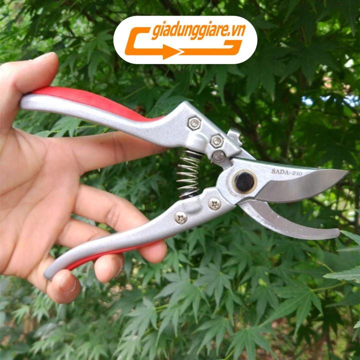 KÉO CẮT TỈA CÀNH CÂY Nhật Bản Chất liệu thép SK5 không gỉ, sắc bén, tay cầm HỢP KIM đúc