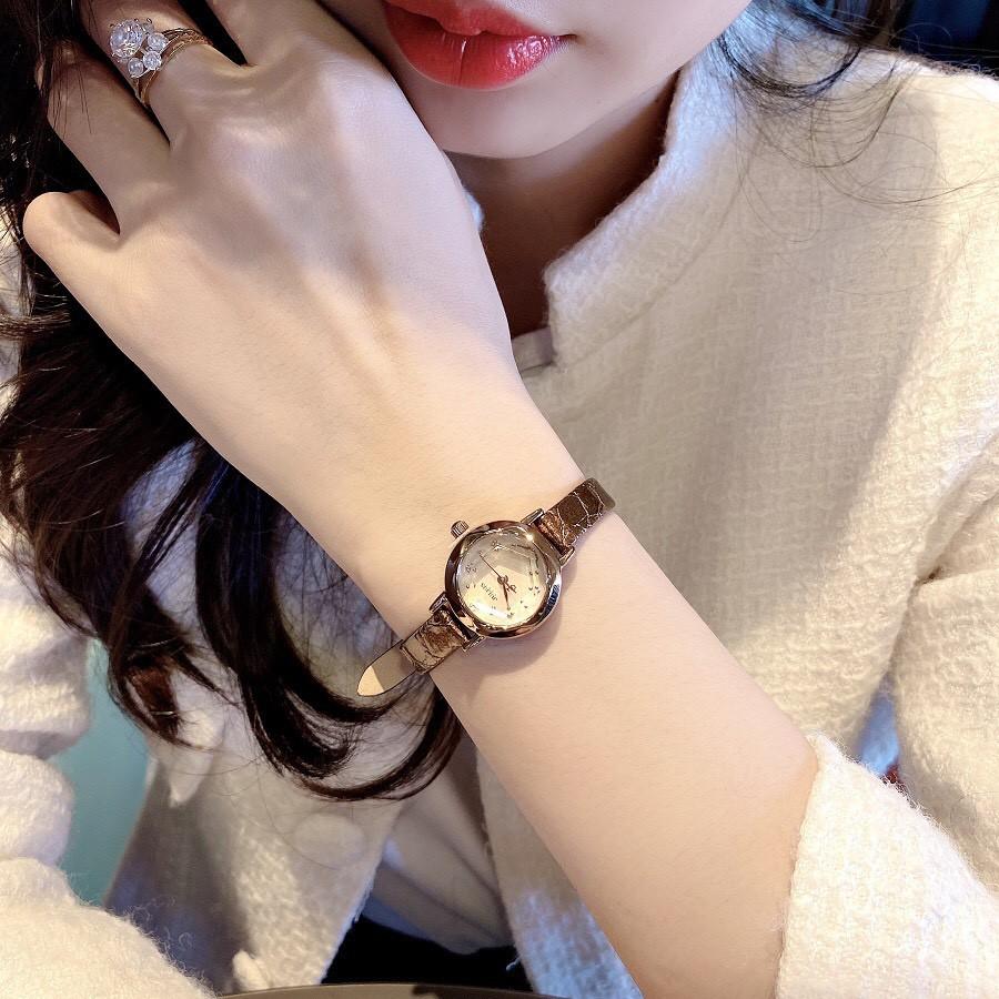 Đồng hồ nữ Julius JA-482 dây da