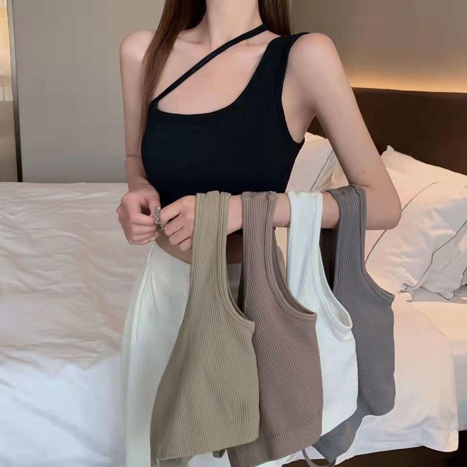 M69. (MIỄN SHIP) Áo Croptop Nữ - Áo 2 dây nữ - Áo Bra Nữ Dây Vạt Chéo Siêu Sexy Trend 2022 (kèm ảnh thật)