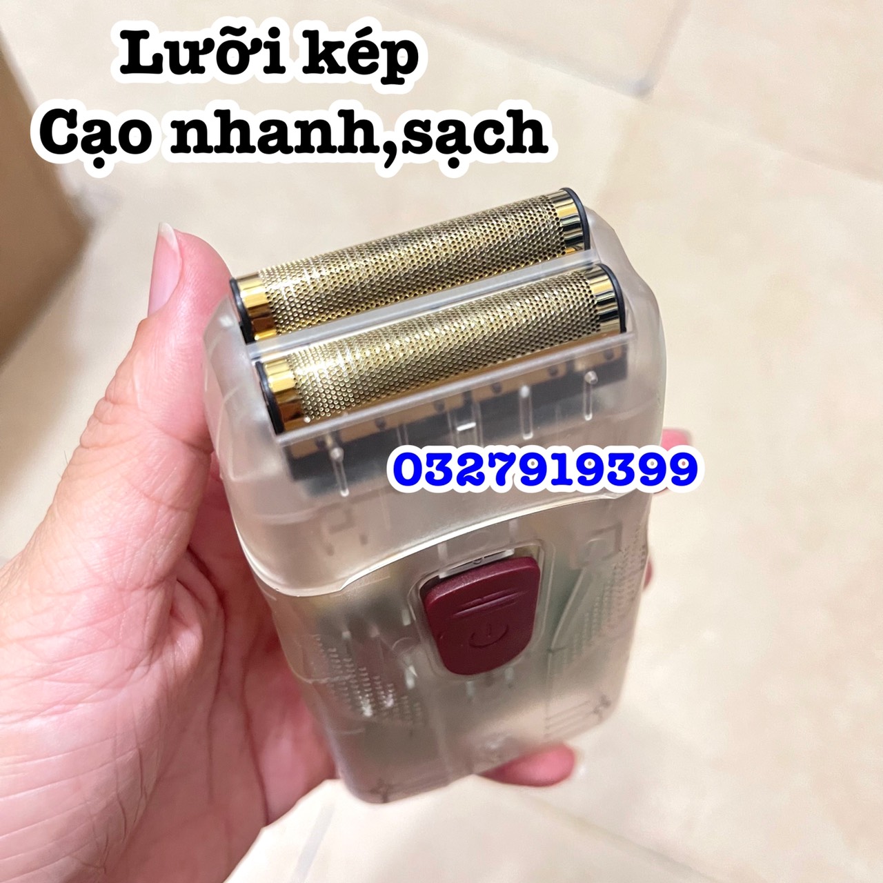 Máy cạo râu lưỡi kép Suttik 2205 cao cấp