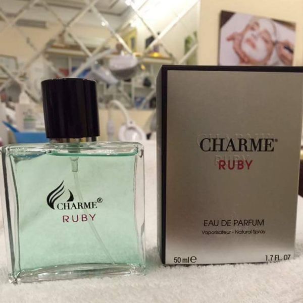 Nước hoa Nam Charme Ruby 50ml - Tặng Kèm Thú Nhún Mặt Cười Siêu Dễ Thương