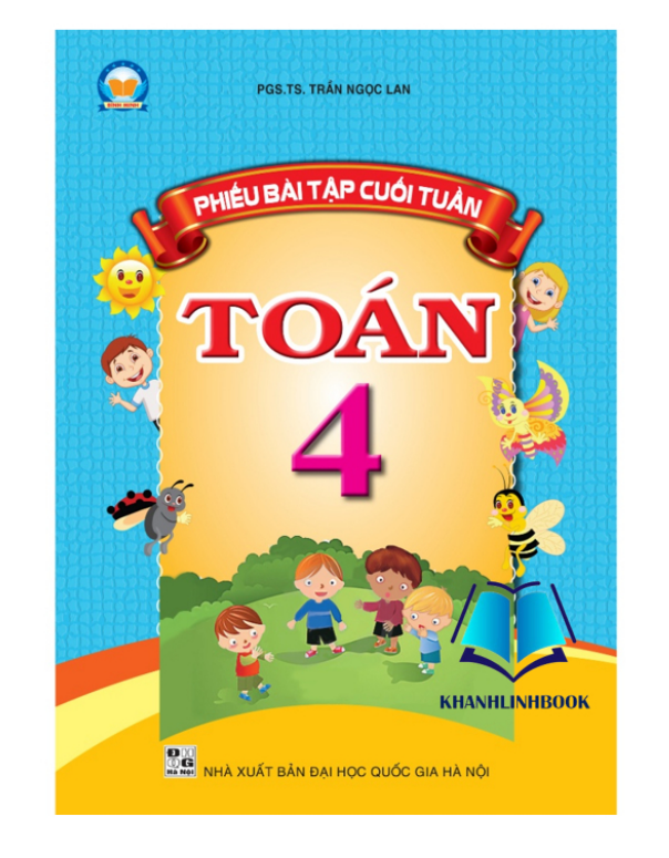 Sách Phiếu bài tập cuối tuần Toán 4 - Kết Nối
