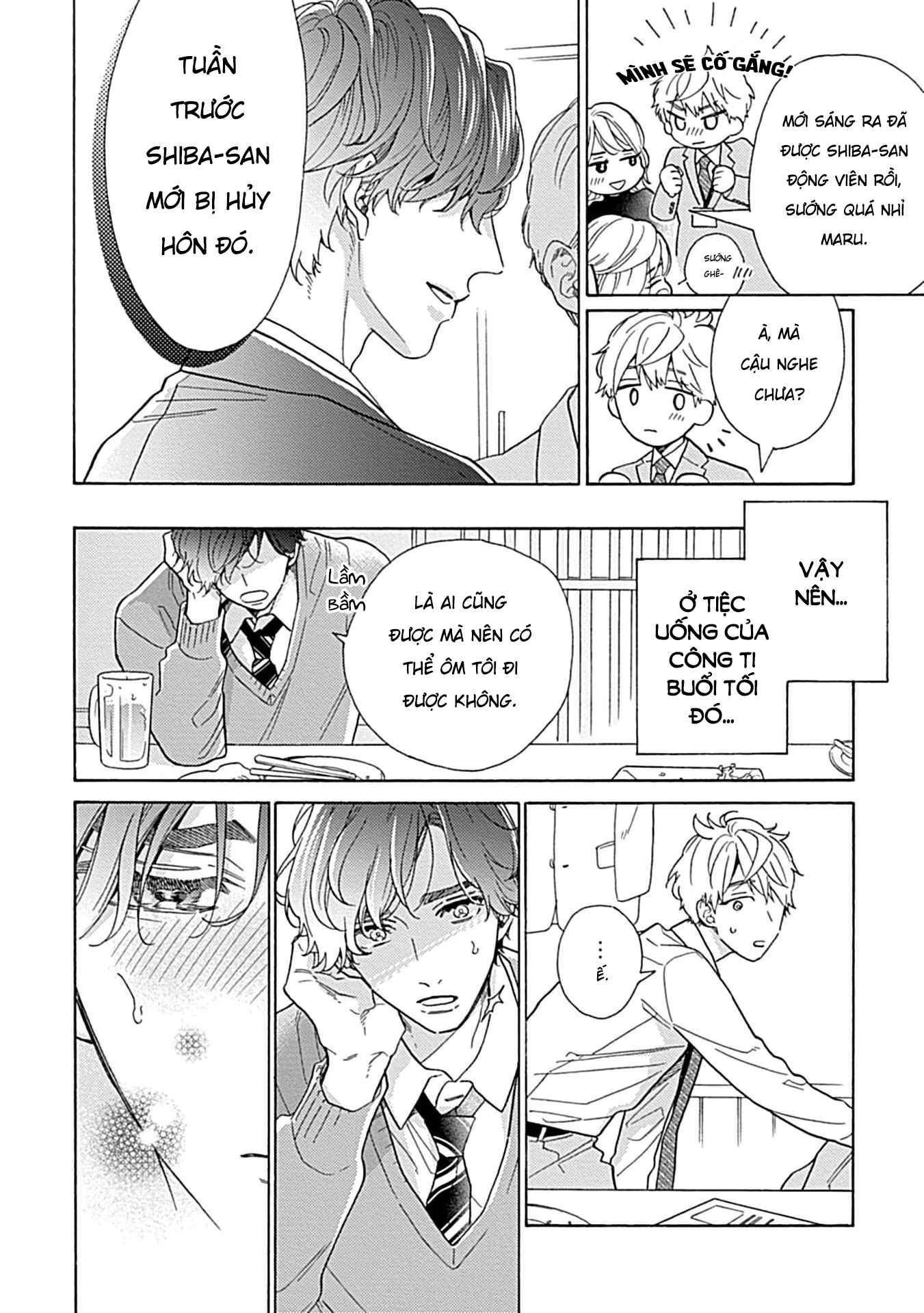 nơi may mắn hoàn hảo của shiba senpai chapter 1 6