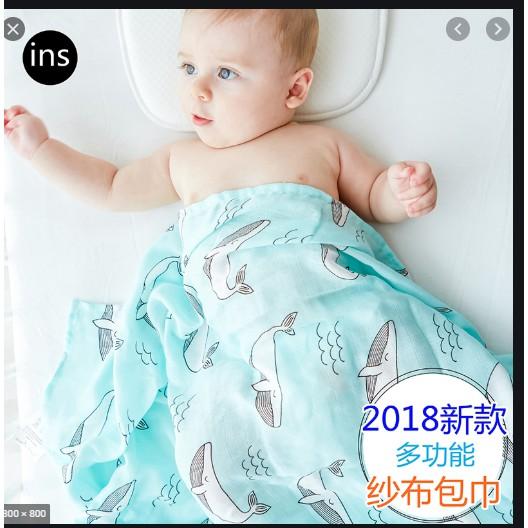 Khăn tắm sơ sinh sợi tre an toàn tuyệt đối cho da Muslin 120x120cm