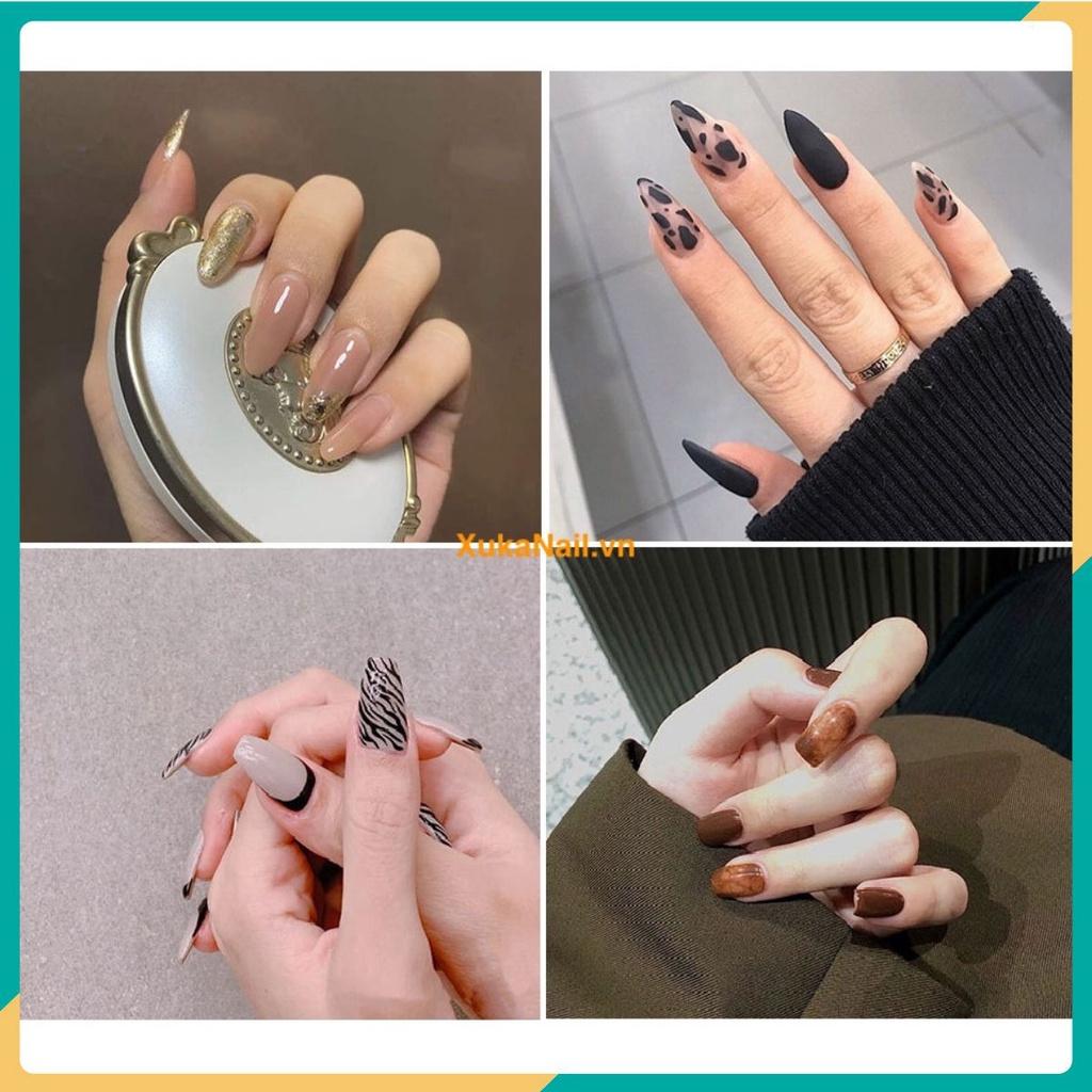 Móng tay giả kèm keo / làm nail siêu cute