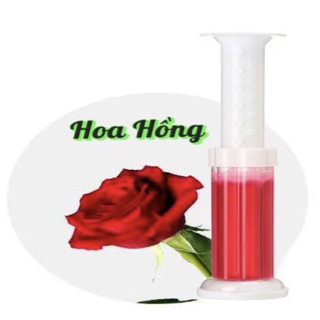 Gel thơm khử mùi bồn cầu làm sạch toa let hình bông hoa