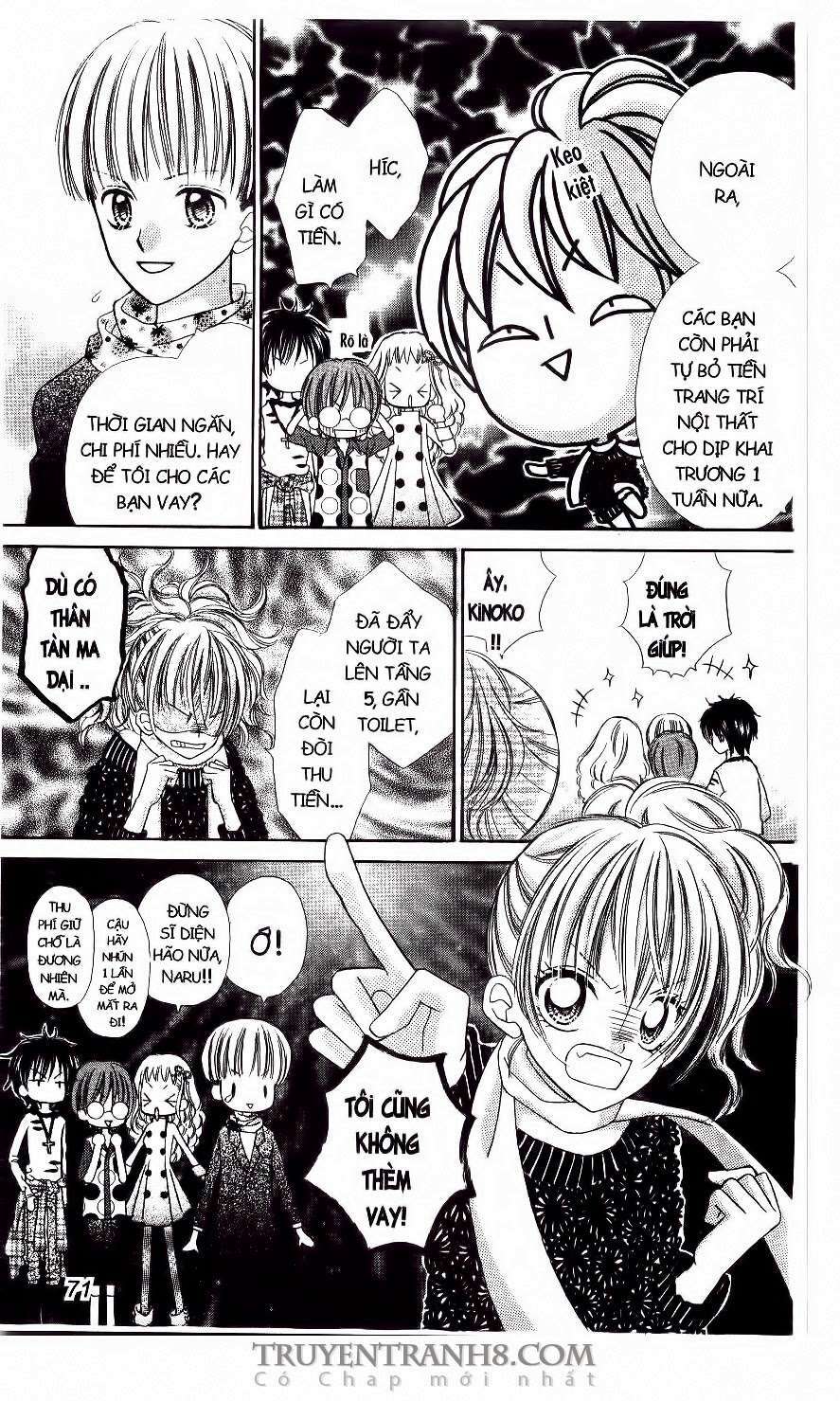 tiệm thời trang, love cotton chapter 15 12