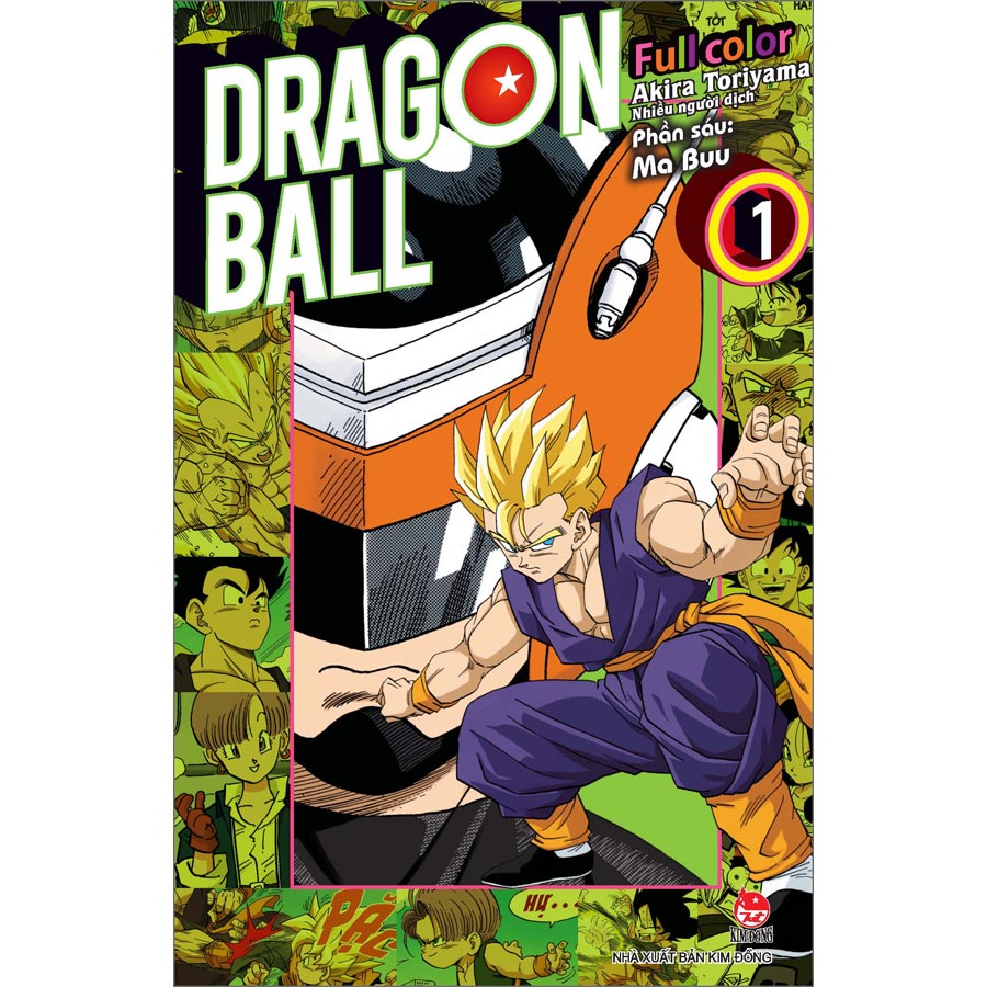 Dragon Ball Full Color - Phần Sáu: Ma Buu Tập 1 [Tặng Kèm Standee PVC Hoặc Postcard]