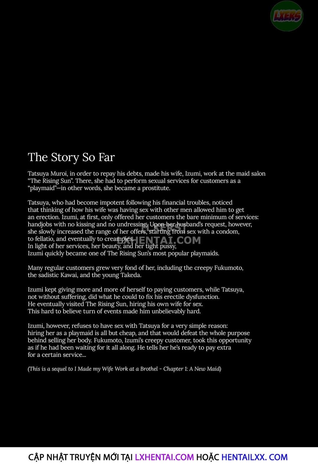 tôi khiến vợ mình phải làm việc ở nhà thổ chapter 2 2