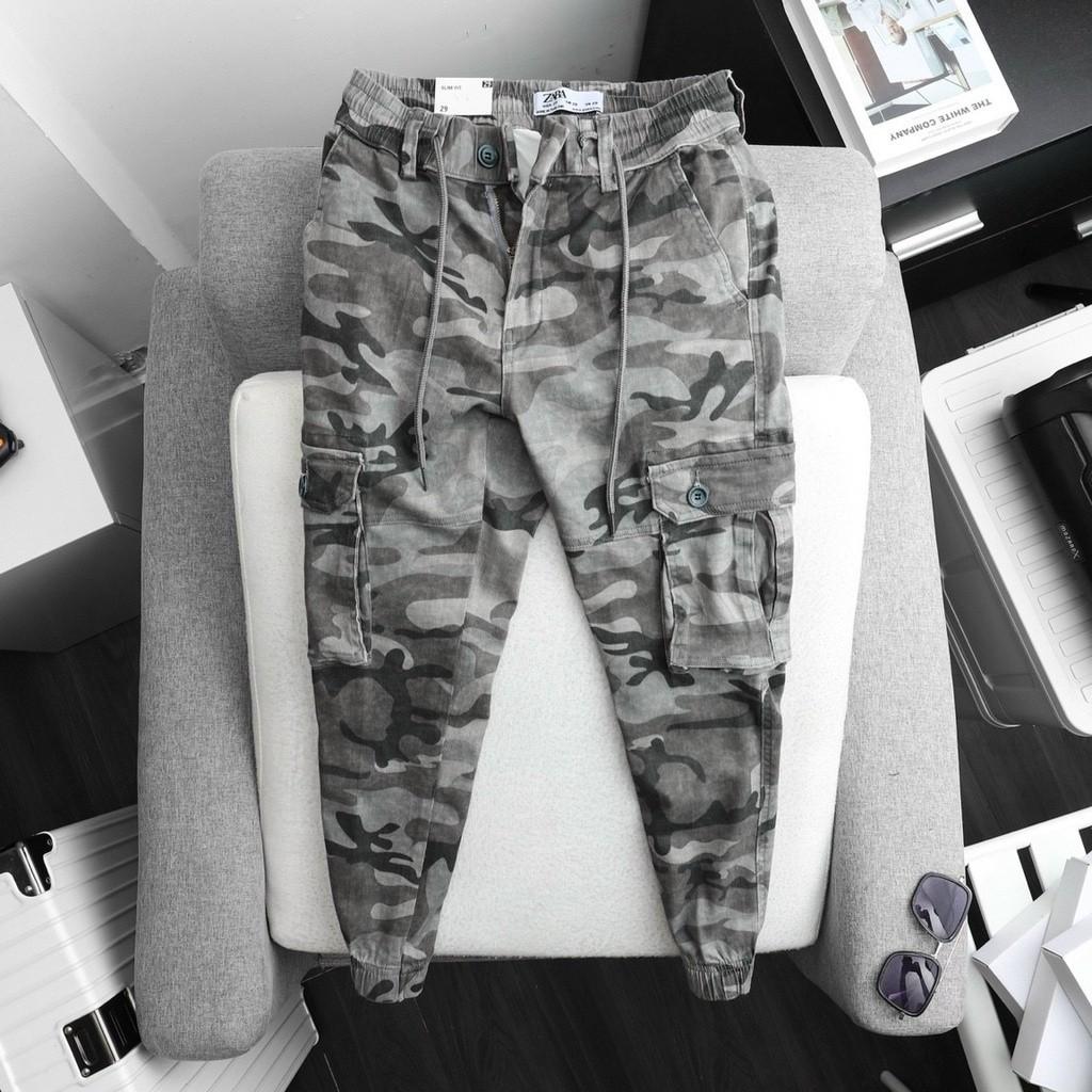 Quần jogger dã ngoại_du lịch - đen