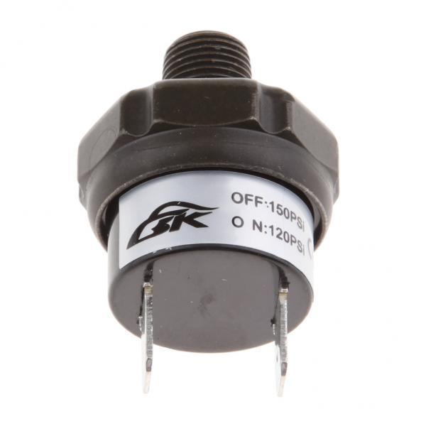 4x Air Pressure Switch Tank Mount Type Thread 1/4'' 1/8'' NPT 12V for Train/Air