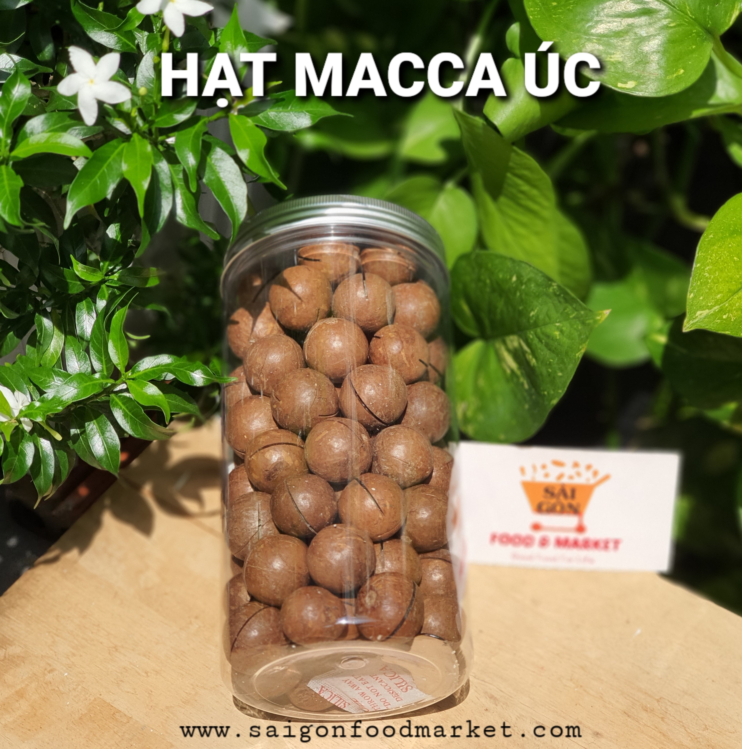 HẠT MACCA ÚC HỦ PET 500GRAM