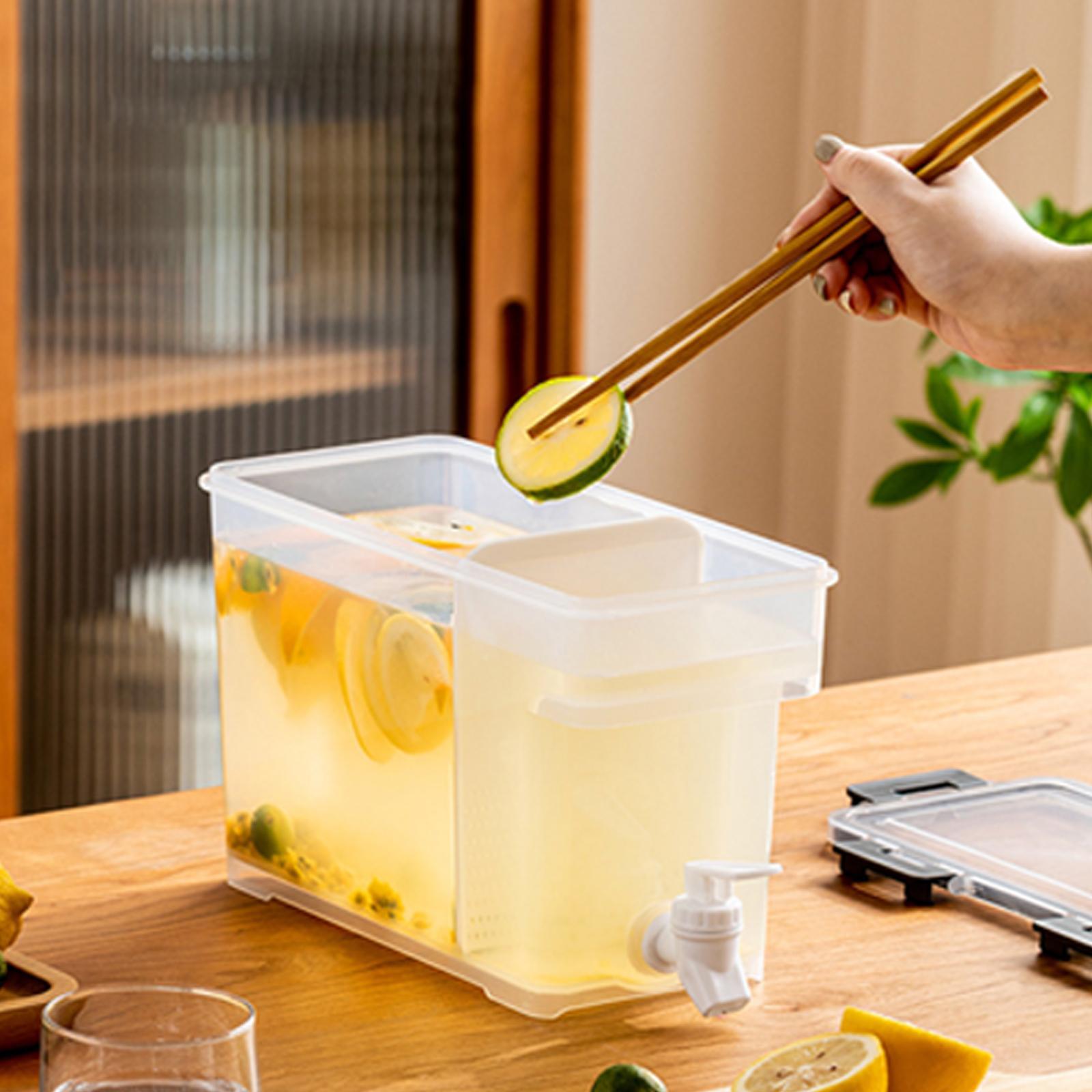 Household Cold Kettle With Faucet Fruit Teapot Water Bucket Water Jug