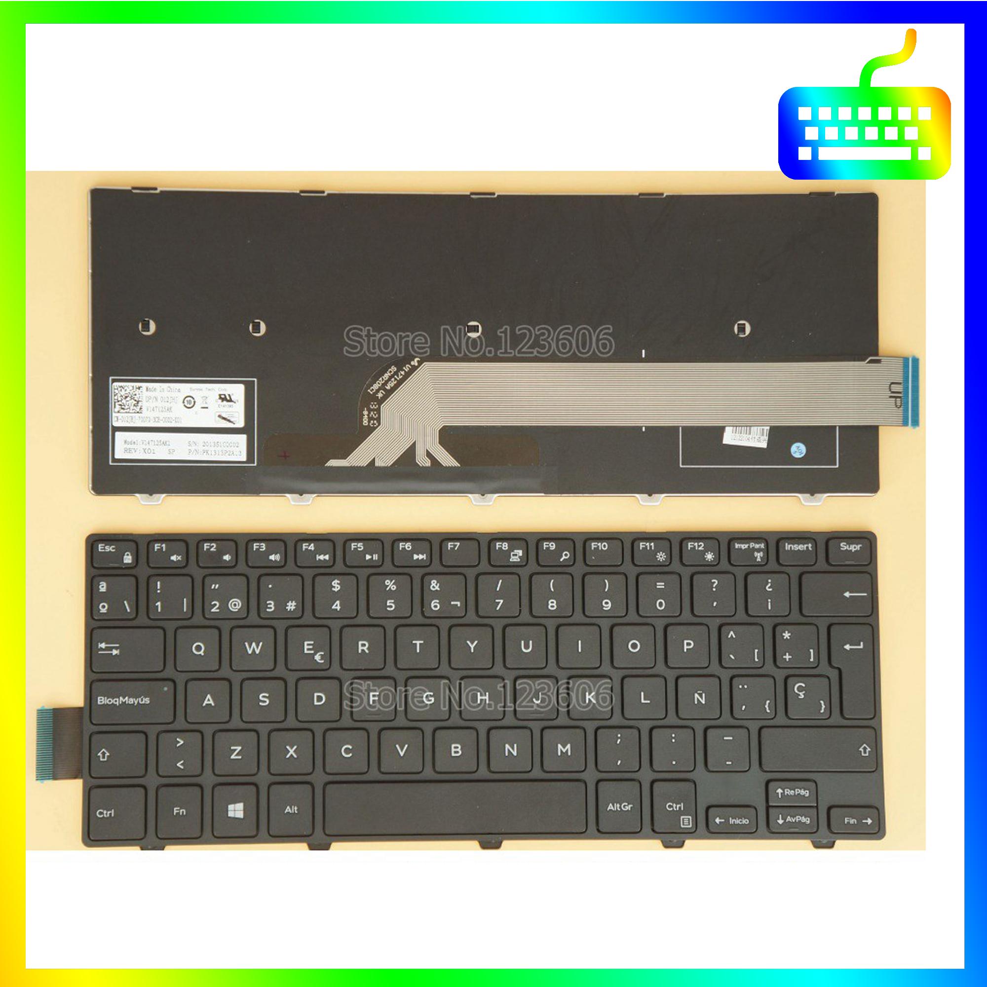 Bàn phím dành cho laptop Dell Vostro 3446 14 3446 14 3000 3446 Có Led - Phím Zin - Hàng Chính Hãng