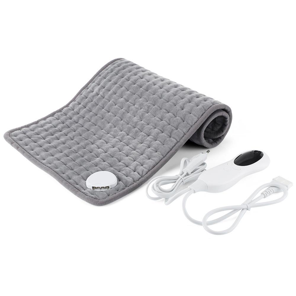 Heating Pad for Back Pain and Cramp Relief Electric Heating Pad for Shoulder Neck Pain with 10 Temperature Level 3 Timer
