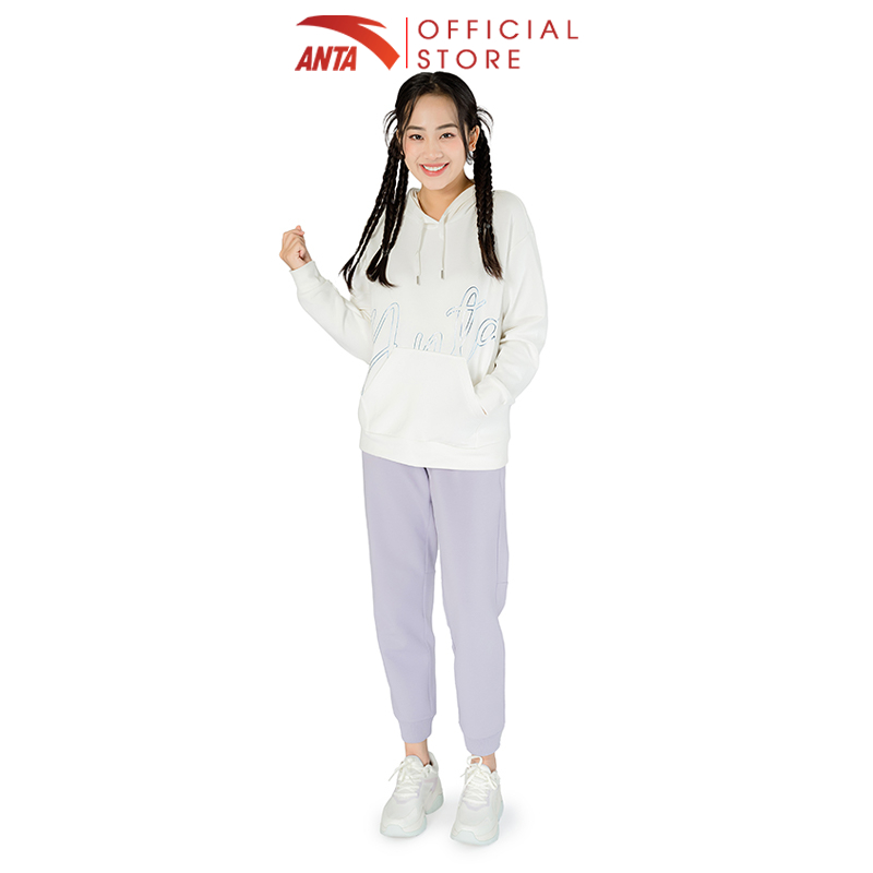 Áo hoodie thể thao nữ Anta 862137704