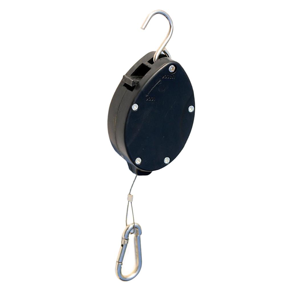 Plant Pulley Retractable Hanging Hooks Telescopic Hook for Garden