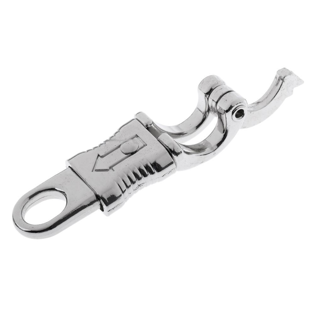 2X Equestrian Panic Hook Quick Release Buckle Clips Carabiner for Horse Riding,