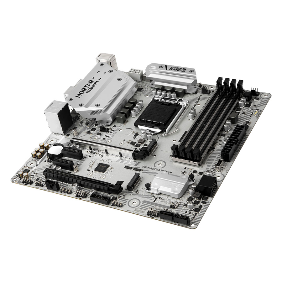 Bo Mạch Chủ Mainboard MSI B360M MORTAR TITANIUM Socket 1151 - Hàng Chính Hãng