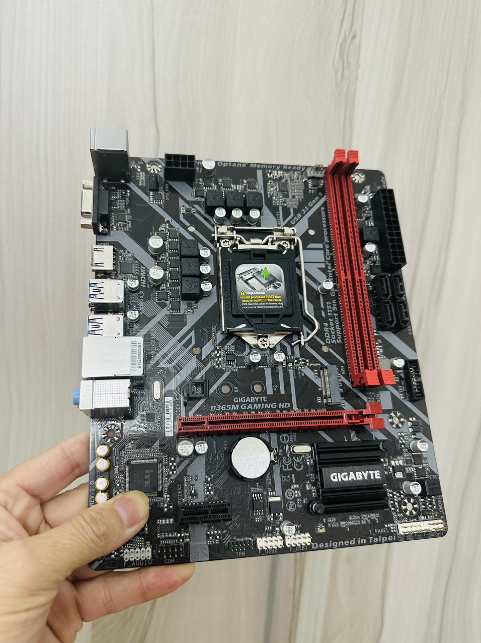 Bo Mạch Chủ (Mainboard) GIGABYTE B365M GAMING HD (HÀNG CHÍNH HÃNG)