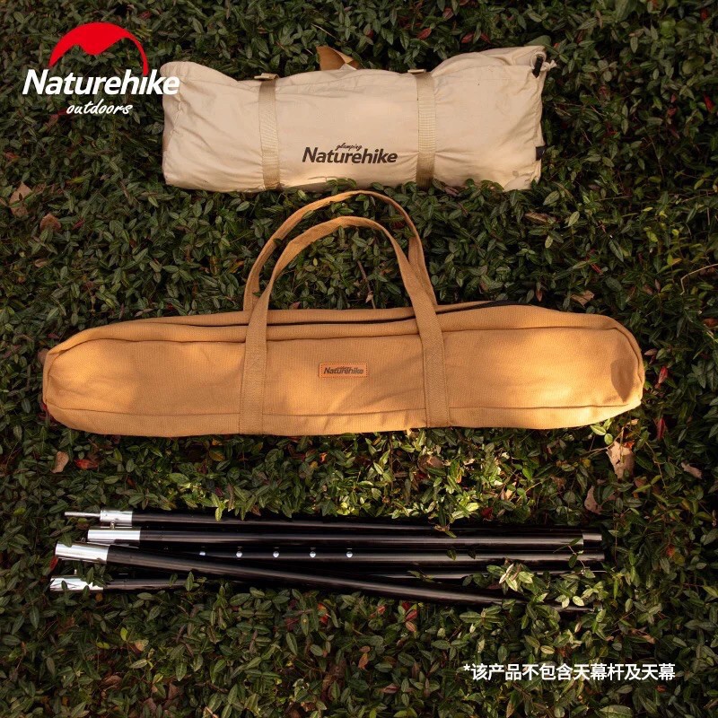 Đồ cắm trại túi đựng cọc trụ lều chống tăng bạt Naturehike campoutvn NH20PJ201 du lịch dã ngoại sang trọng glamping A197