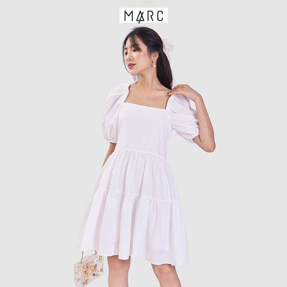 Đầm nữ MARC FASHION babydoll 3 tầng cổ vuông