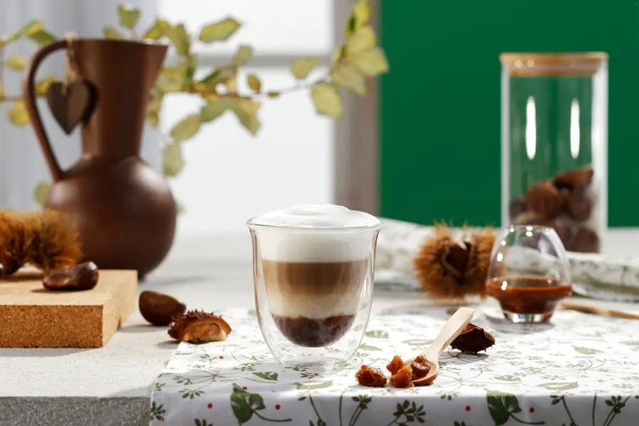 [Hàng chính hãng] Bộ 2 ly thủy tinh cappuccino DeLonghi (270ml)