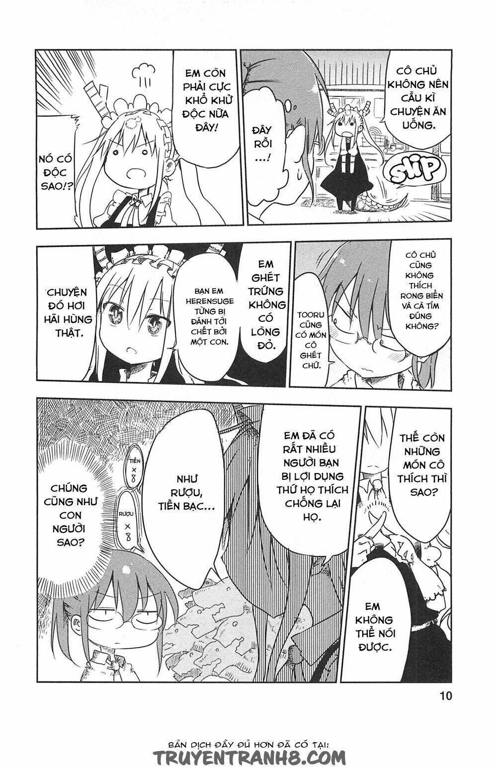 con rồng hầu gái chapter 1 9