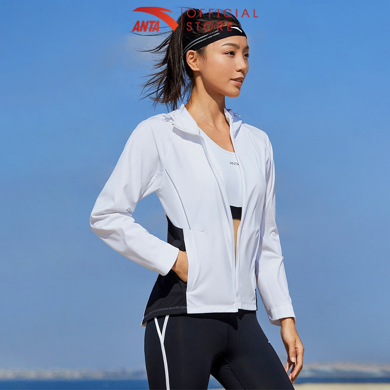 Áo khoác gió thể thao nữ A-RAIN RESISTANT Anta 862315701
