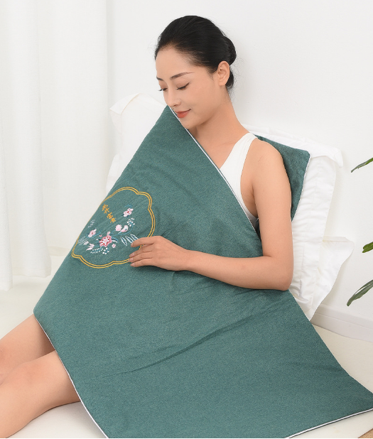 Chăn Trải Giường Sưởi Ấm toàn thân 9 cấp độ Moxibustion Velvet cao cấp