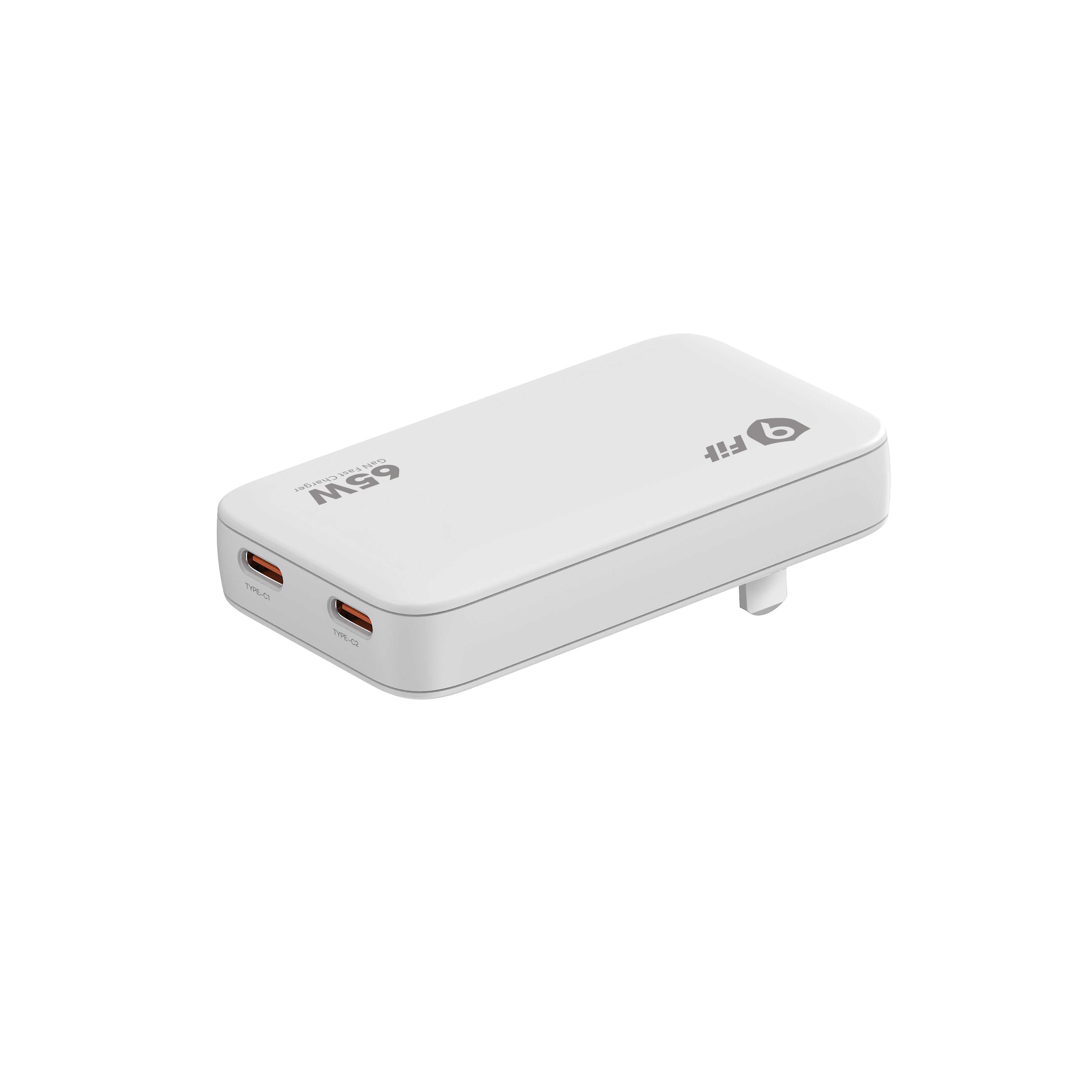 Củ Sạc 9FIT Slim PD 65W 2C GaN, sạc nhanh, bảo hành 2 năm 1 đổi 1 - Hàng chính hãng