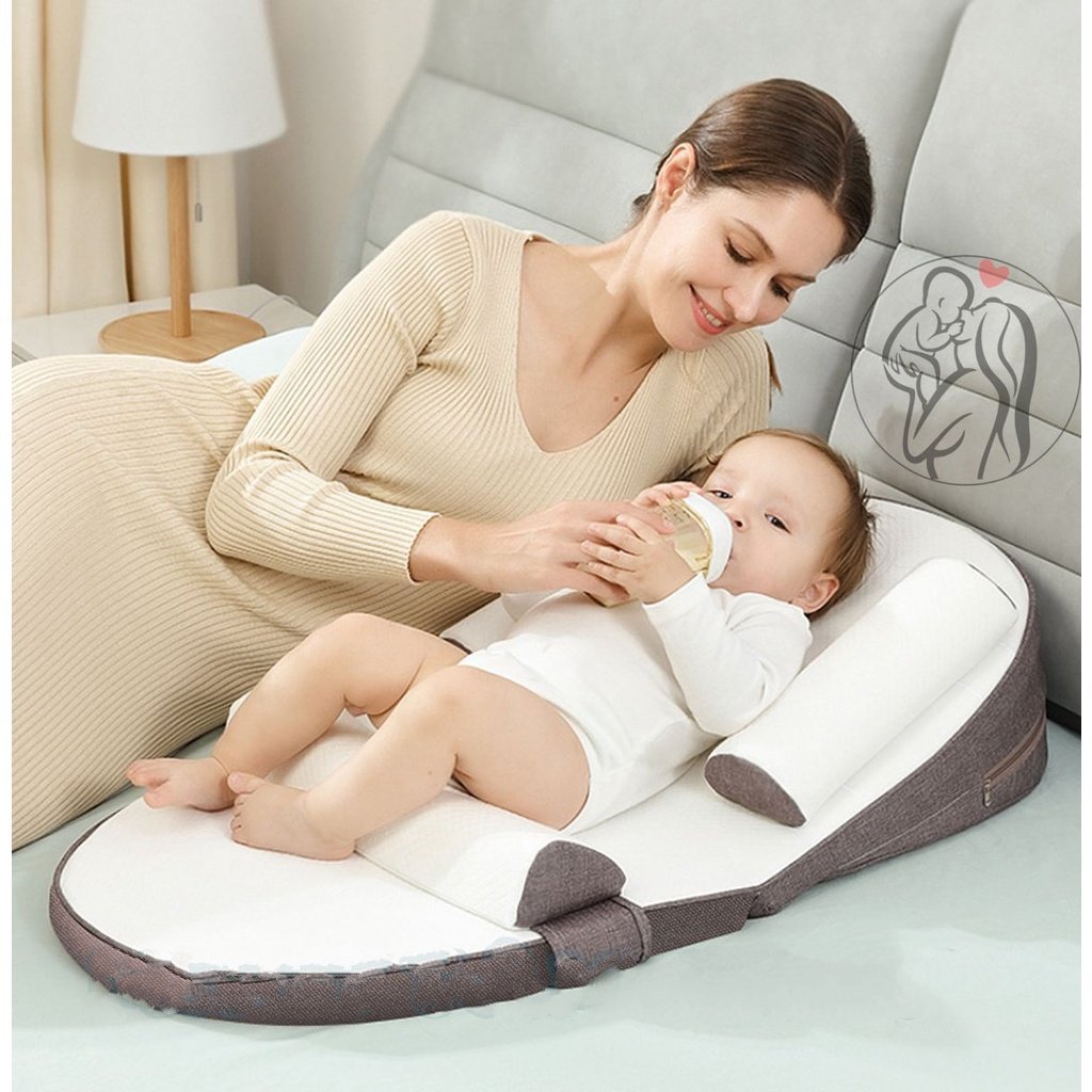 Gối Chống Trào Ngược Cho Bé Điều Chỉnh Được Độ Nghiêng Anti-Reflux Pillow