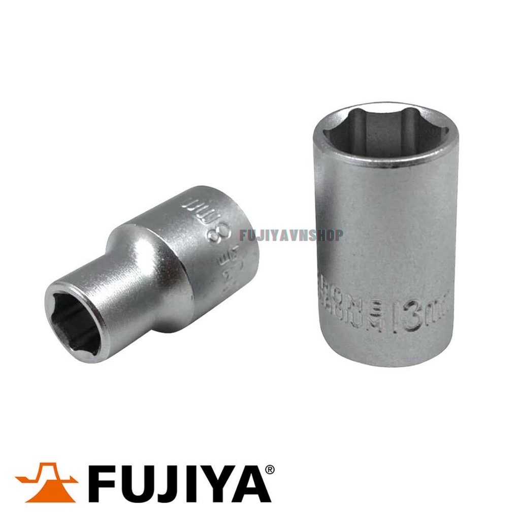 Đầu tuýp vặn Fujiya AS3 - H - 6 cạnh 8mm-14mm