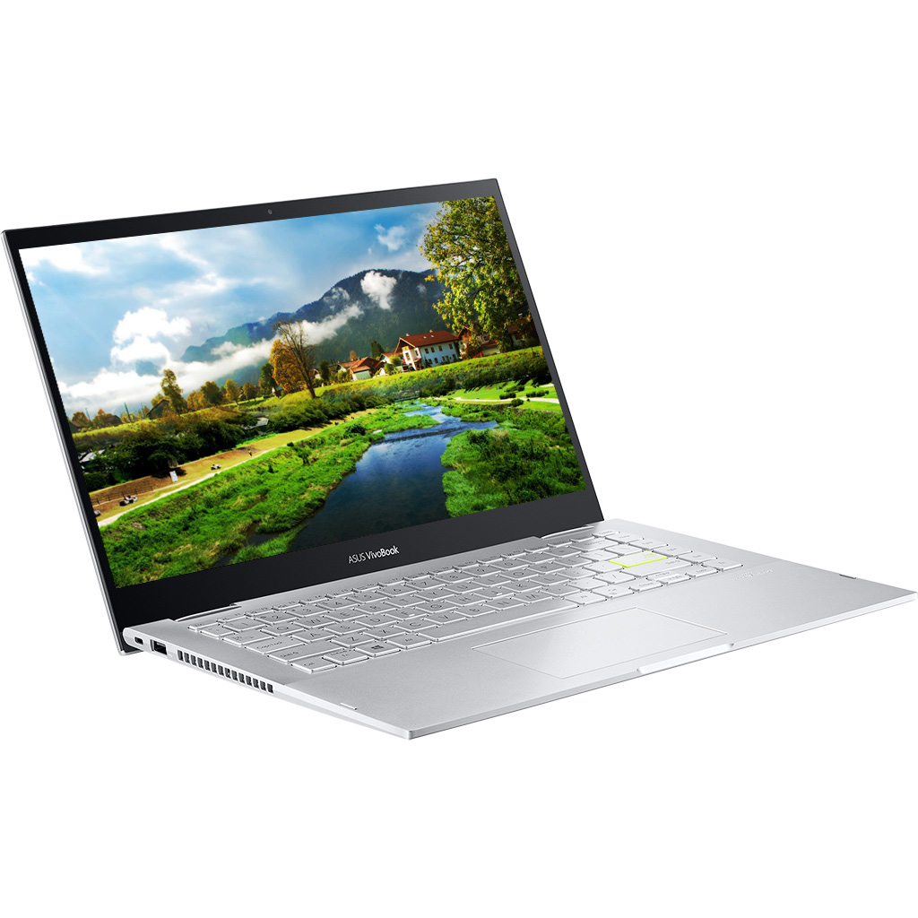 Laptop Asus VivoBook Flip TP470EA I3-1115G4/4GB/512GB/Win11 (EC346W) - Hàng Chính Hãng