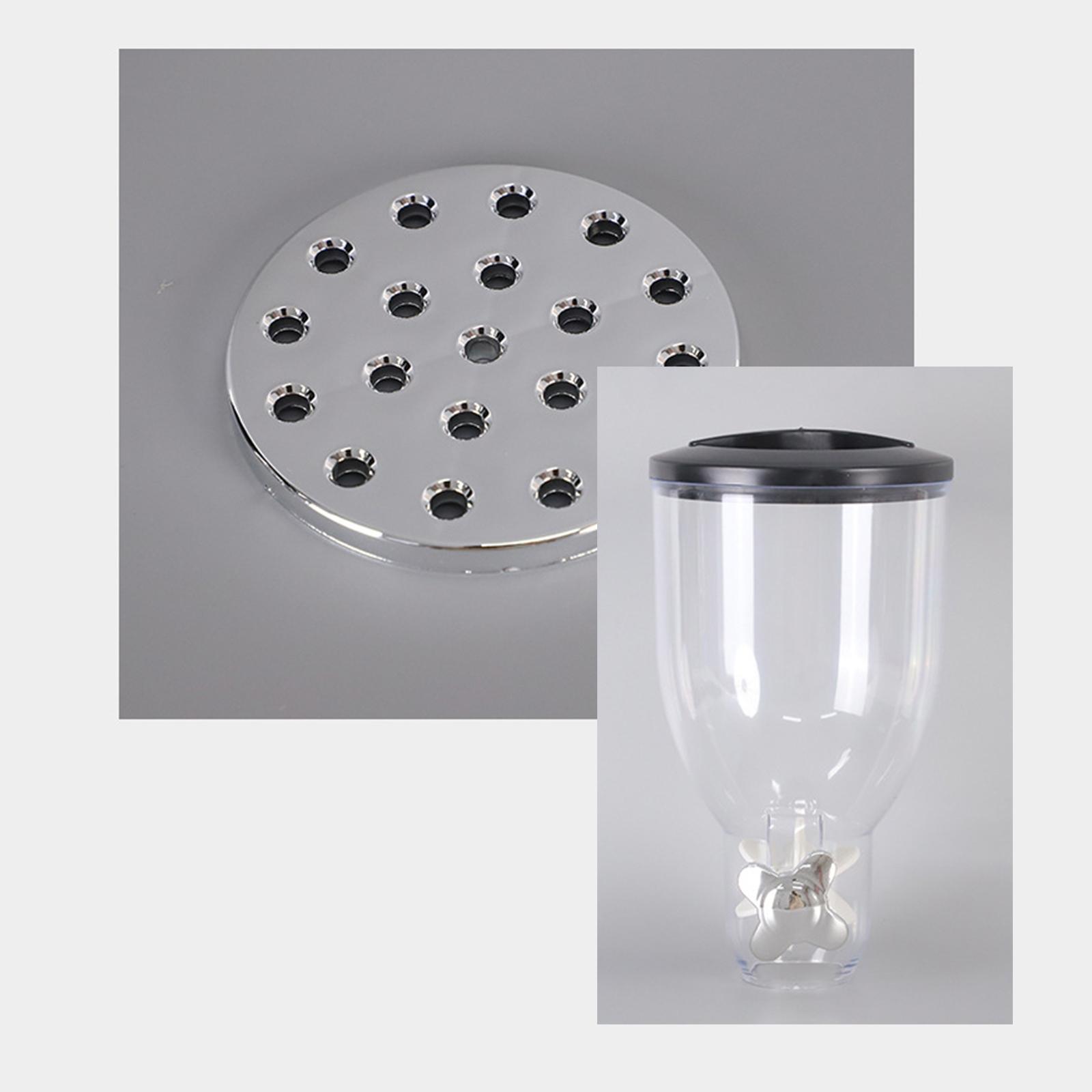 Cereal Dispenser Rice Bucket, Dry Food Dispenser, for Kitchen Breakfast Countertop Candy