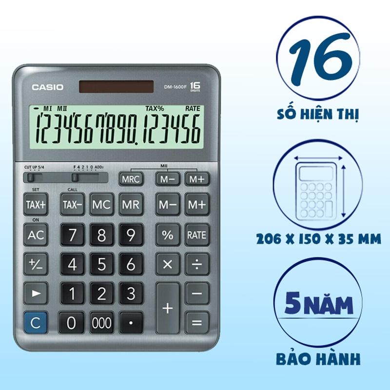 Máy Tính Casio DM-1600F