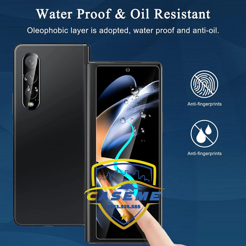Kính Cường Lực Chống Nhìn Trộm Dành Cho Samsung Galaxy Z Fold5 – Dán Full Màn Hình Ngoài - Hàng Nhập Khẩu